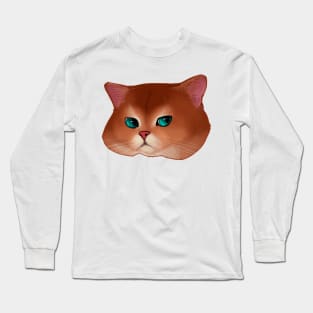 T-shirt cat muzzle Long Sleeve T-Shirt
